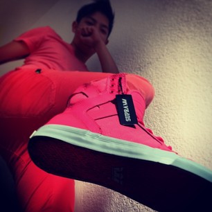 presumiendo su tenis